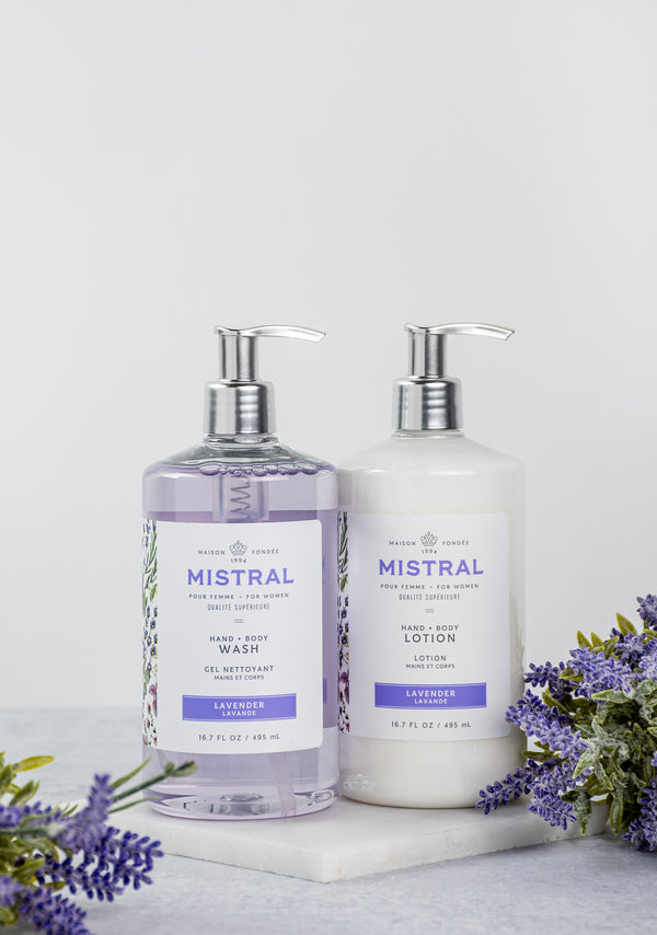 Lavender Hand + Body Lotion - mistralsoap