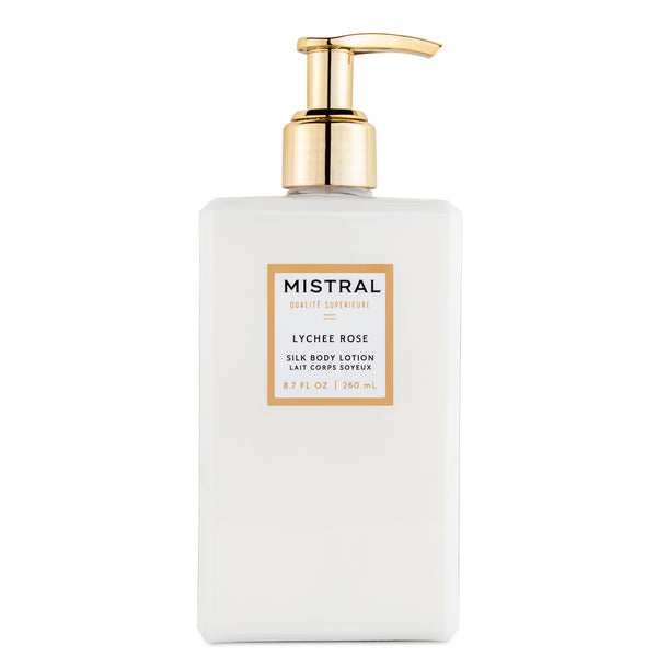 Luxe Silk Body Lotion Lychee Rose - mistralsoap
