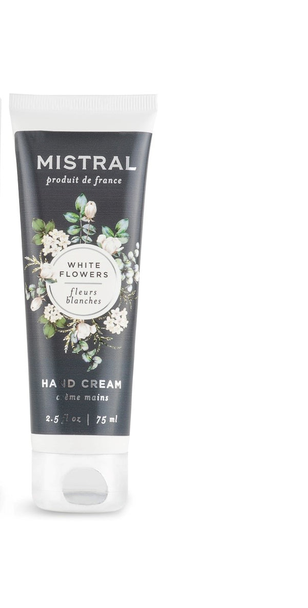 White Flowers Classic Hand Cream - FINAL SALE - mistralsoap