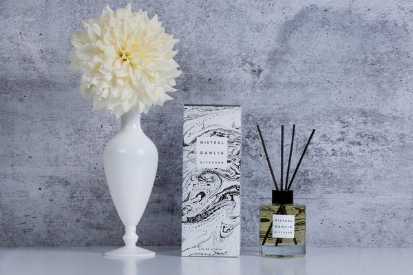 Dahlia Marbles Diffuser - mistralsoap