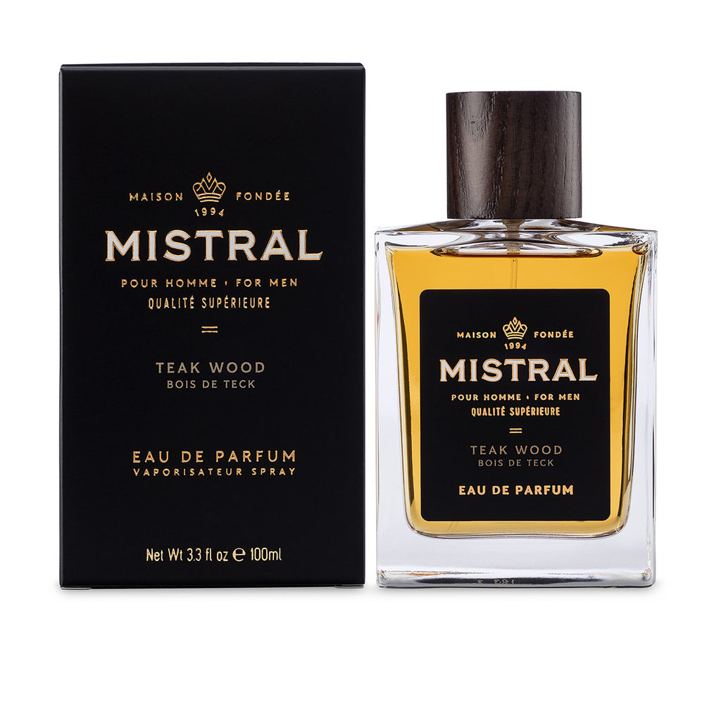 Teak Wood Eau de Parfum & Bar Soap Gift Set