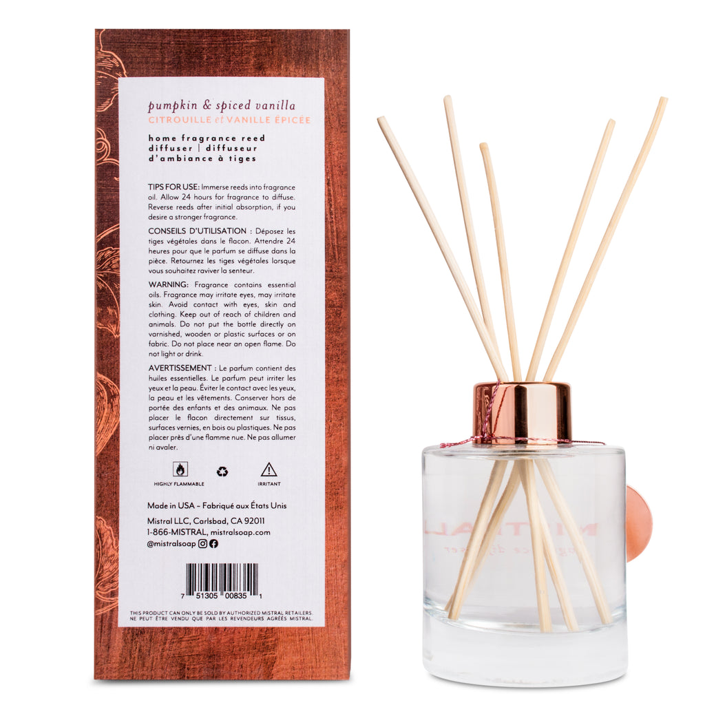 Pumpkin & Spiced Vanilla Diffuser