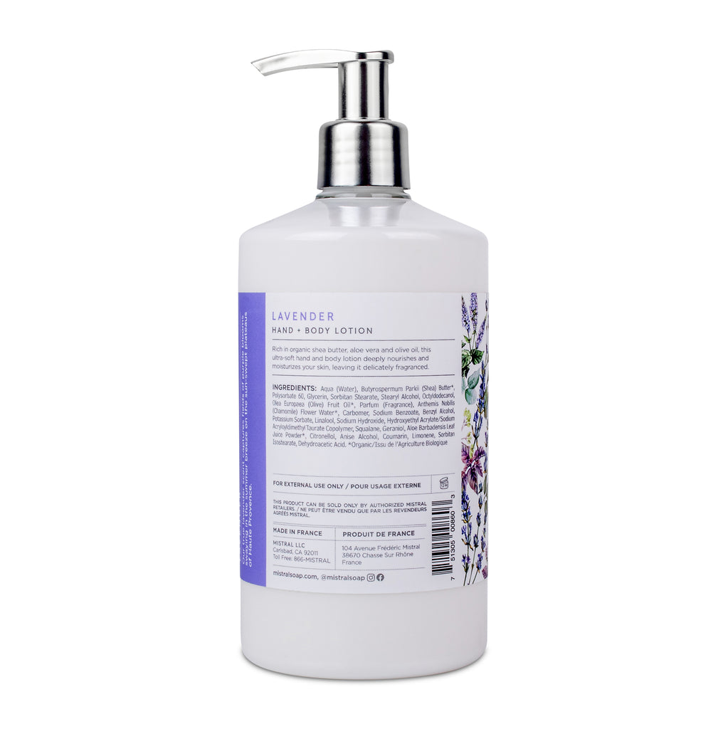 Lavender Hand + Body Lotion