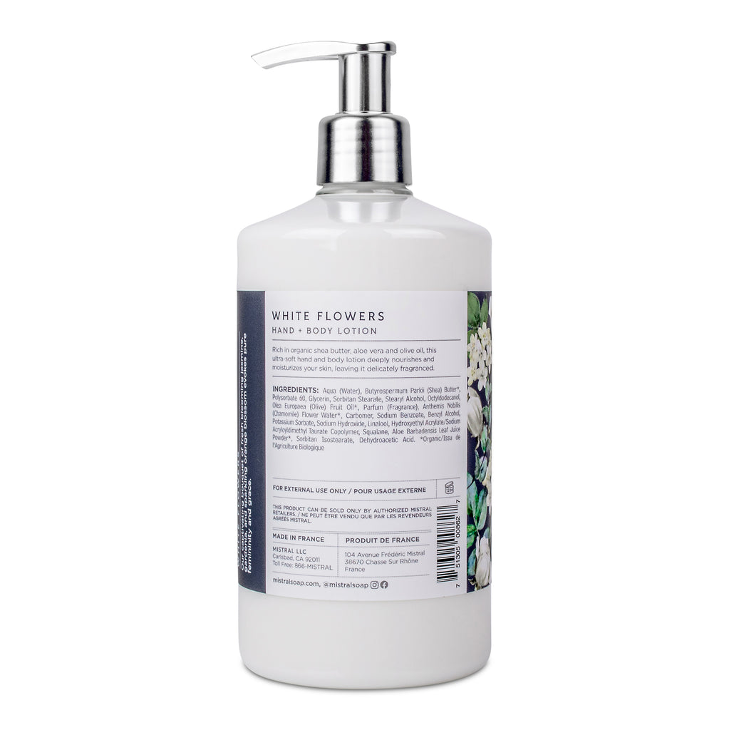 White Flowers Hand + Body Lotion