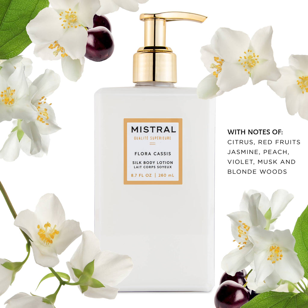 Luxe Silk Body Lotion Flora Cassis