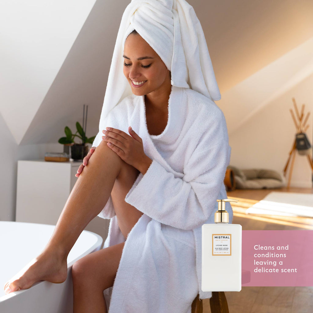 Luxe Silk Body Lotion Lychee Rose