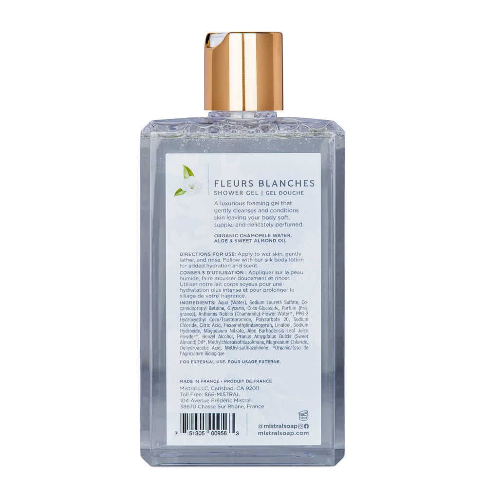 Luxe Shower Gel Fleurs Blanches