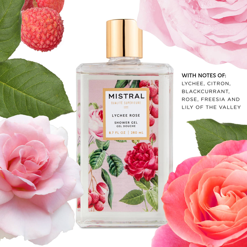 Luxe Shower Gel Lychee Rose