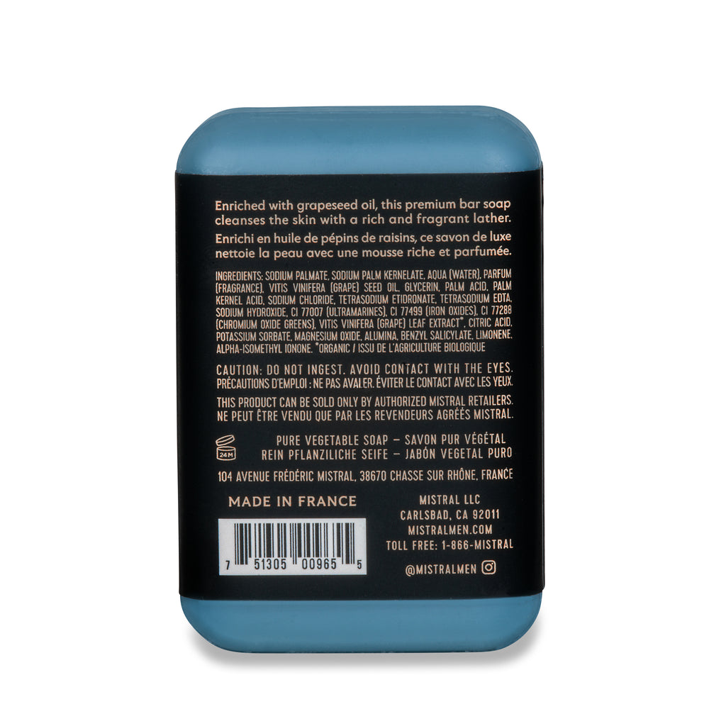 Cedarwood Marine Travel Bar Soap and Travel Case