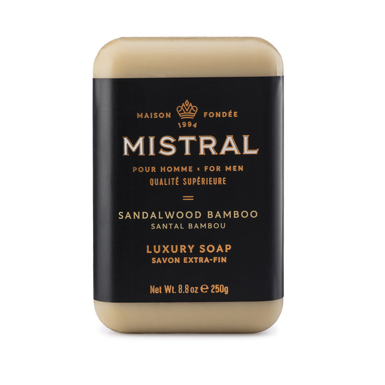 Sandalwood Bamboo Bar Soap