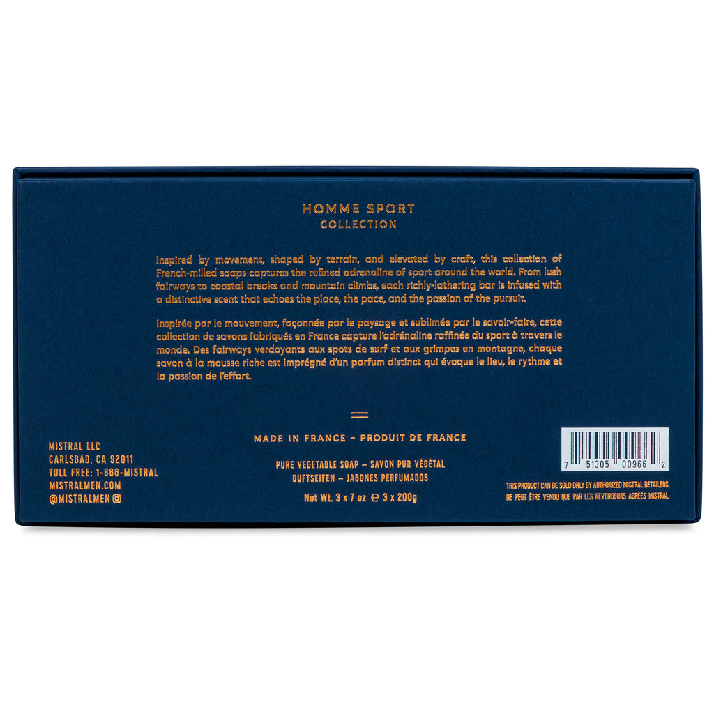 Homme Sport Three Soap Gift Set