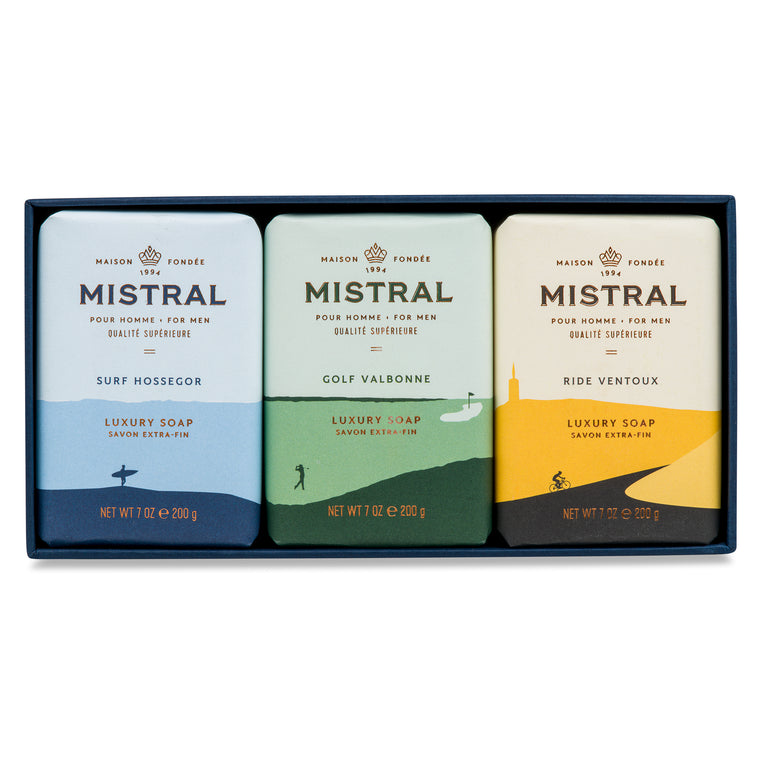 Homme Sport Three Soap Gift Set
