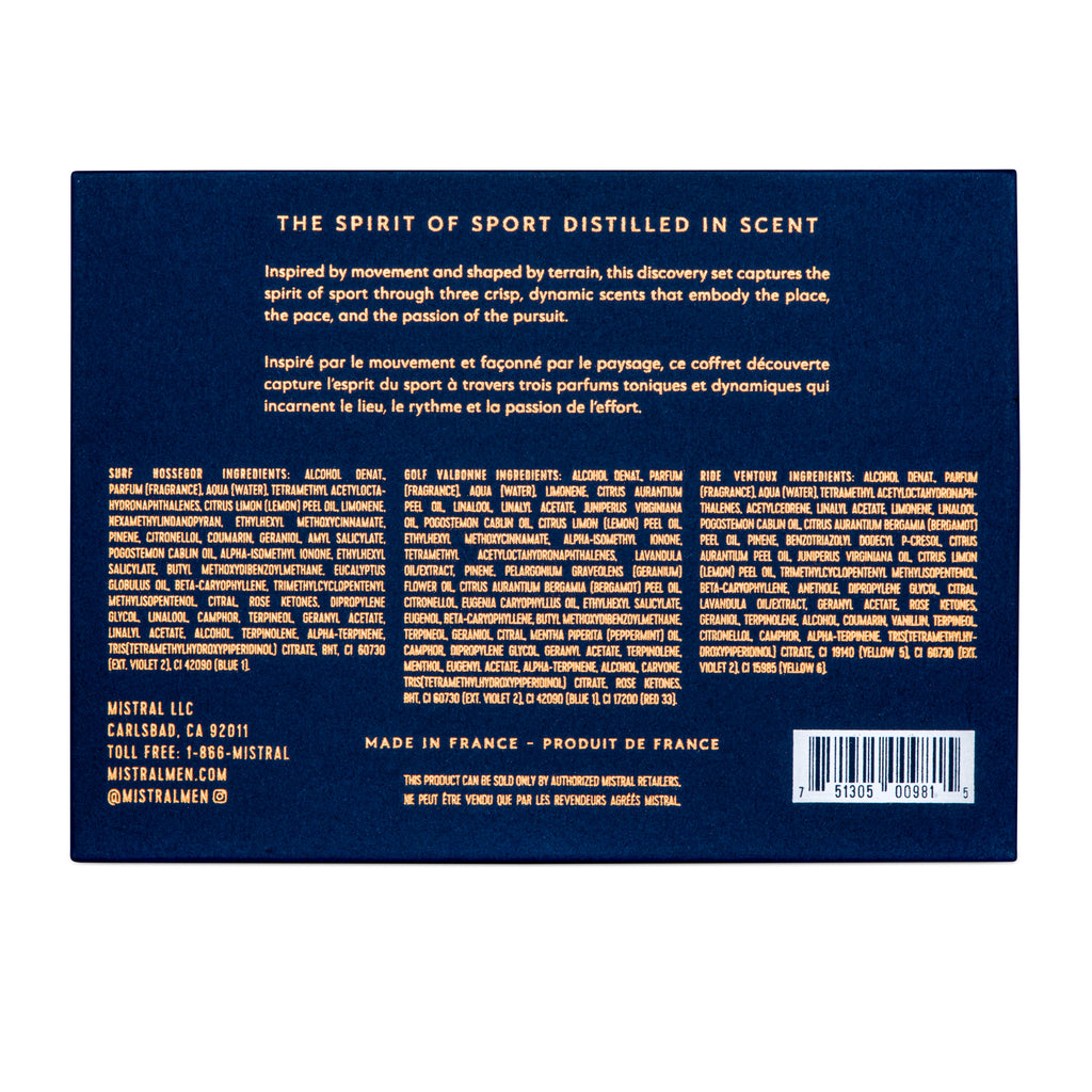 Homme Sport Fragrance Trio Set