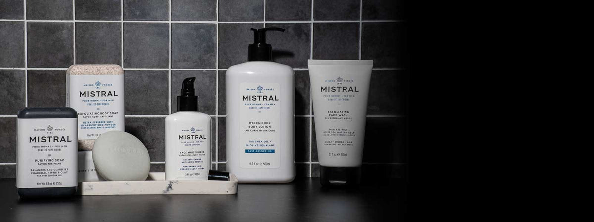 Mistral Men's Exfoliating Soap Performance Series! BEST PRICES IN