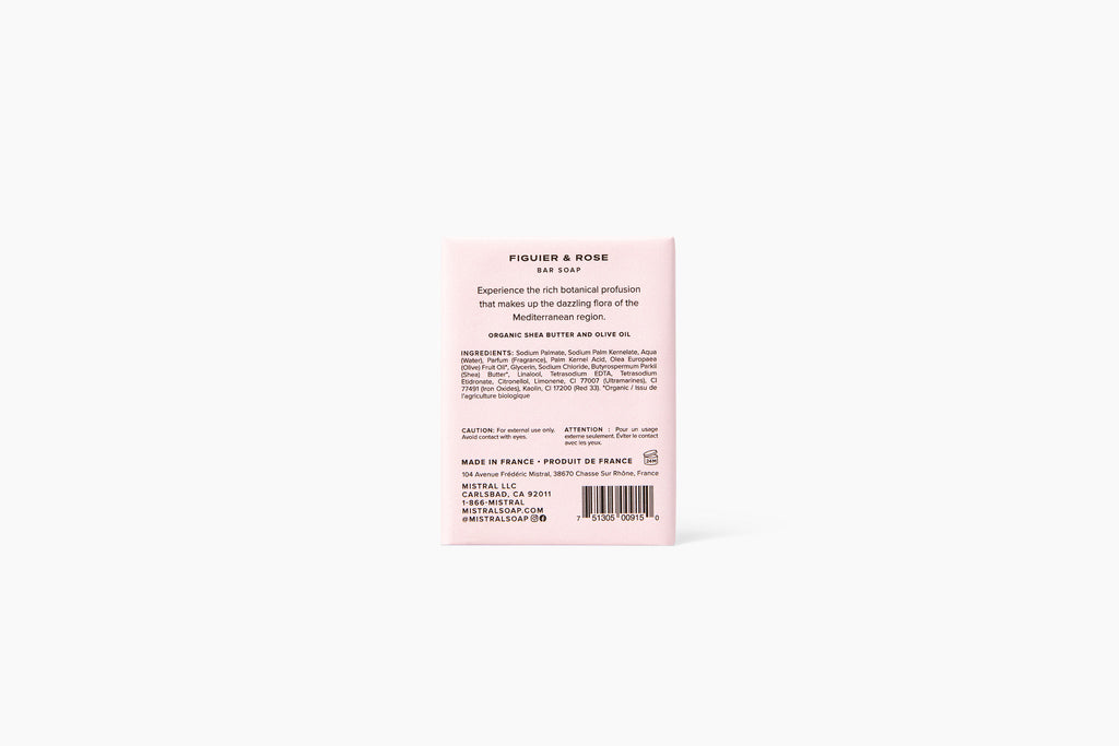 Figuier & Rose Bar Soap