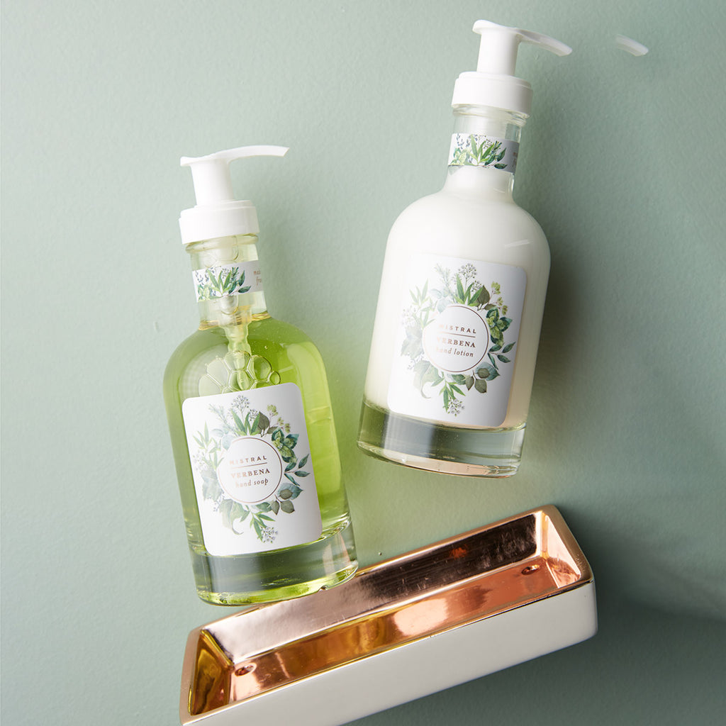 Rose Gold Classic Caddy Set- Verbena