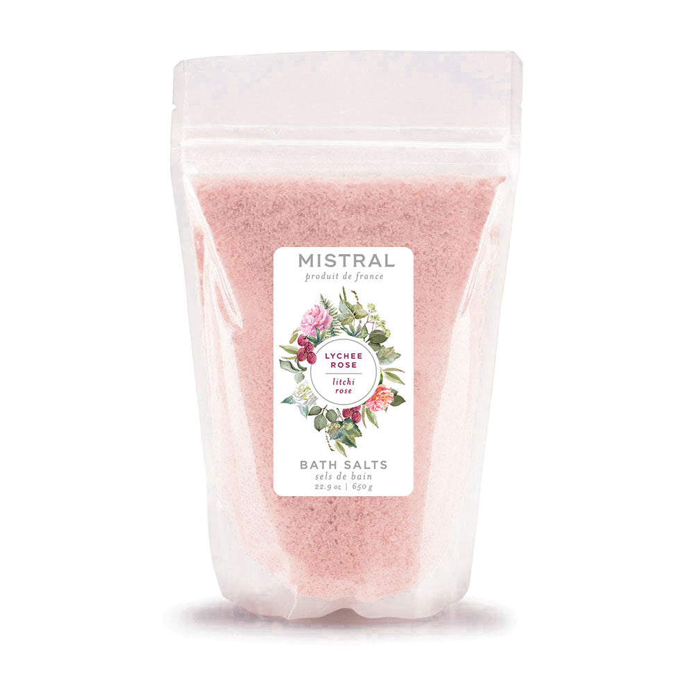 Lychee Rose Classic Bath Salt Refill