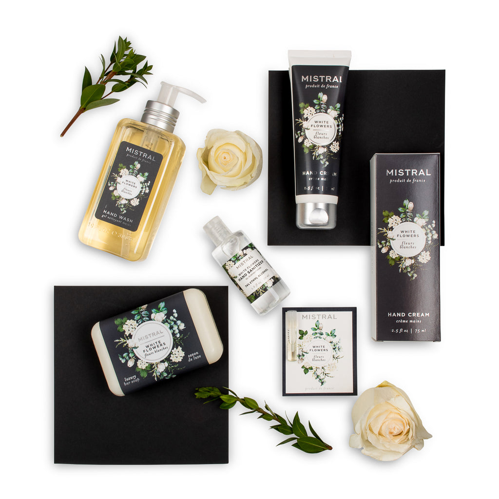 White Flowers Hand Care Gift Set
