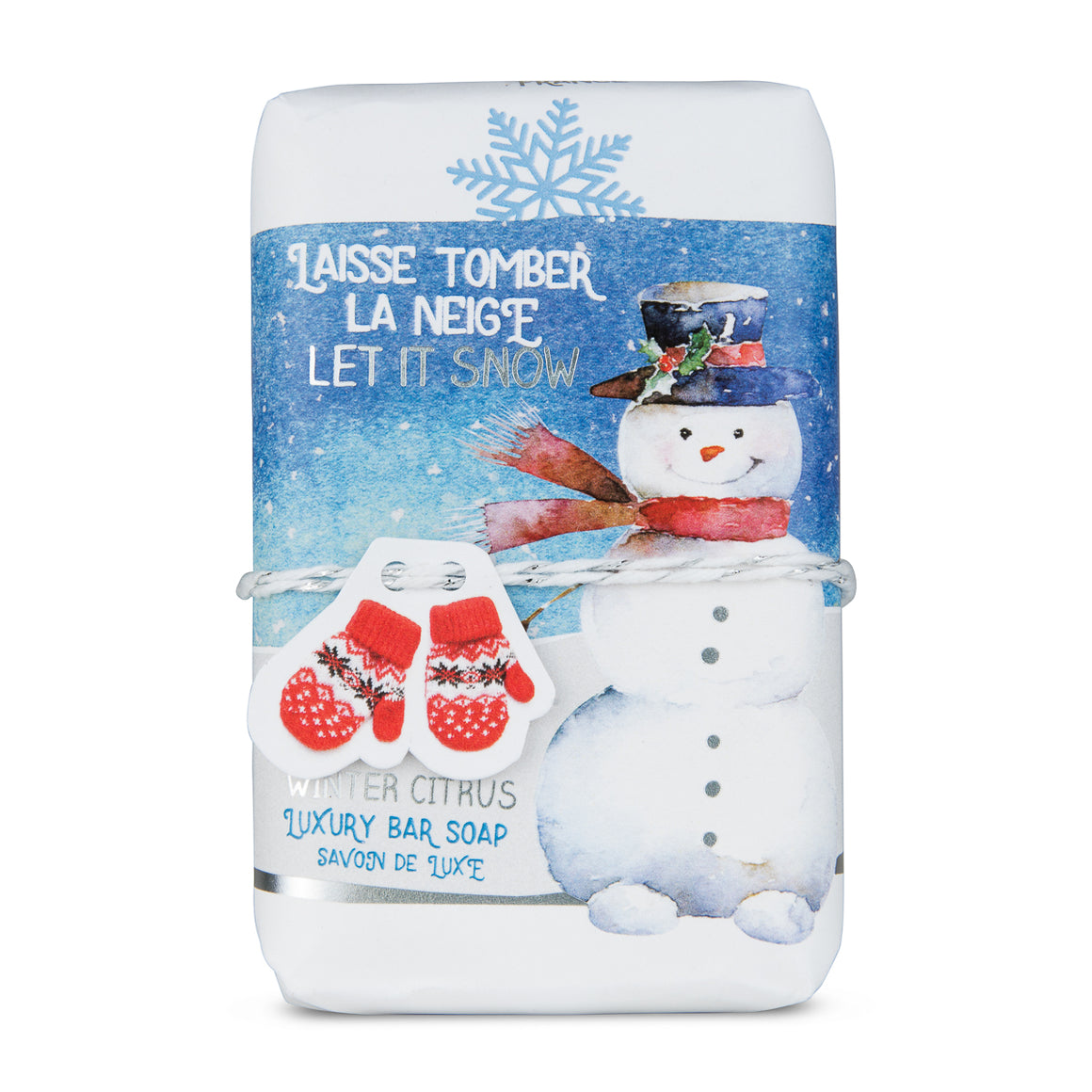 Let It Snow Sentiments Gift Soap