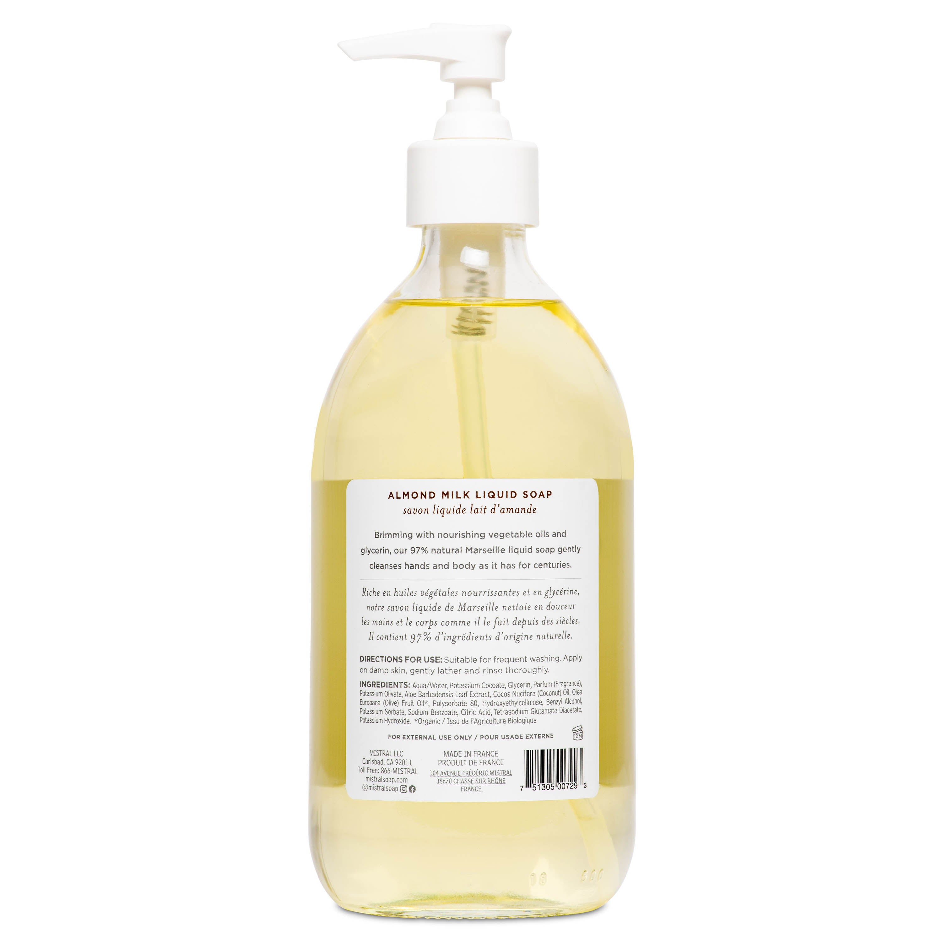 Exfoliating Soap  Liquid Marseille Soap from France