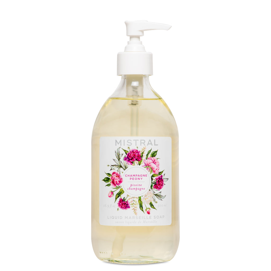 Champagne Peony Liquid Marseille Soap