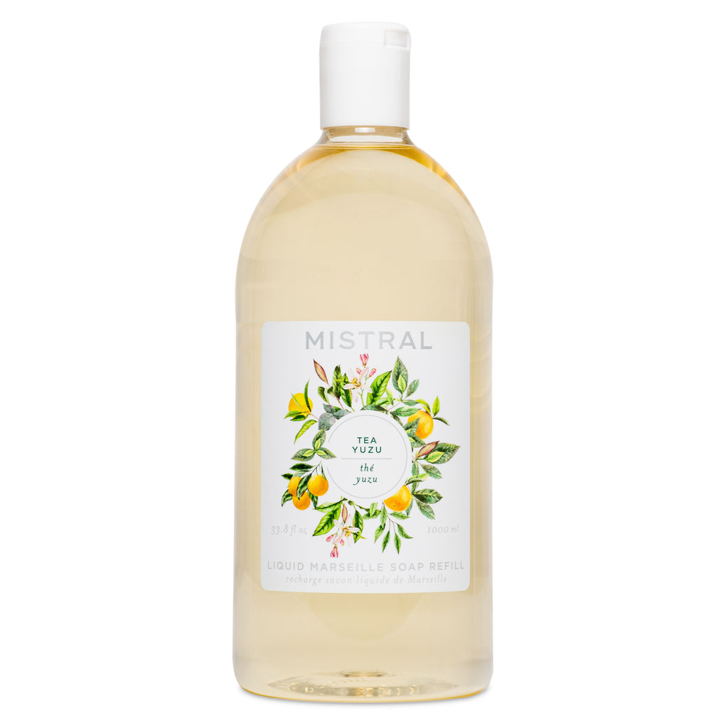 Tea Yuzu Liquid Marseille Soap Bundle