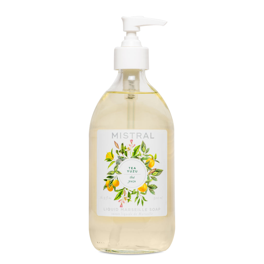 Tea Yuzu Liquid Marseille Soap Bundle