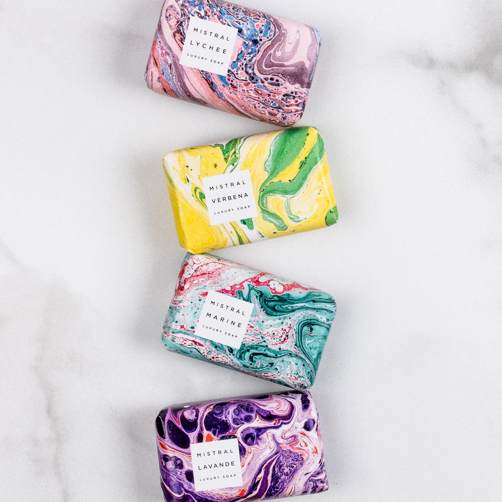 Lavender Marbles Mini Bar Soap