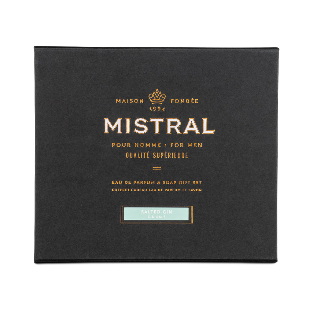 Salted Gin Eau de Parfum & Bar Soap Gift Set