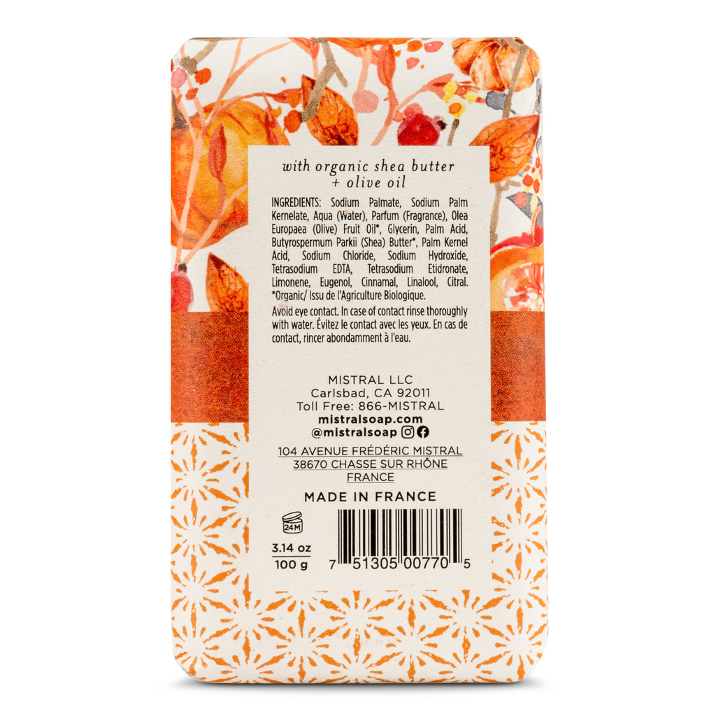 Pumpkin Latte Papiers Fantaisie Bar Soap