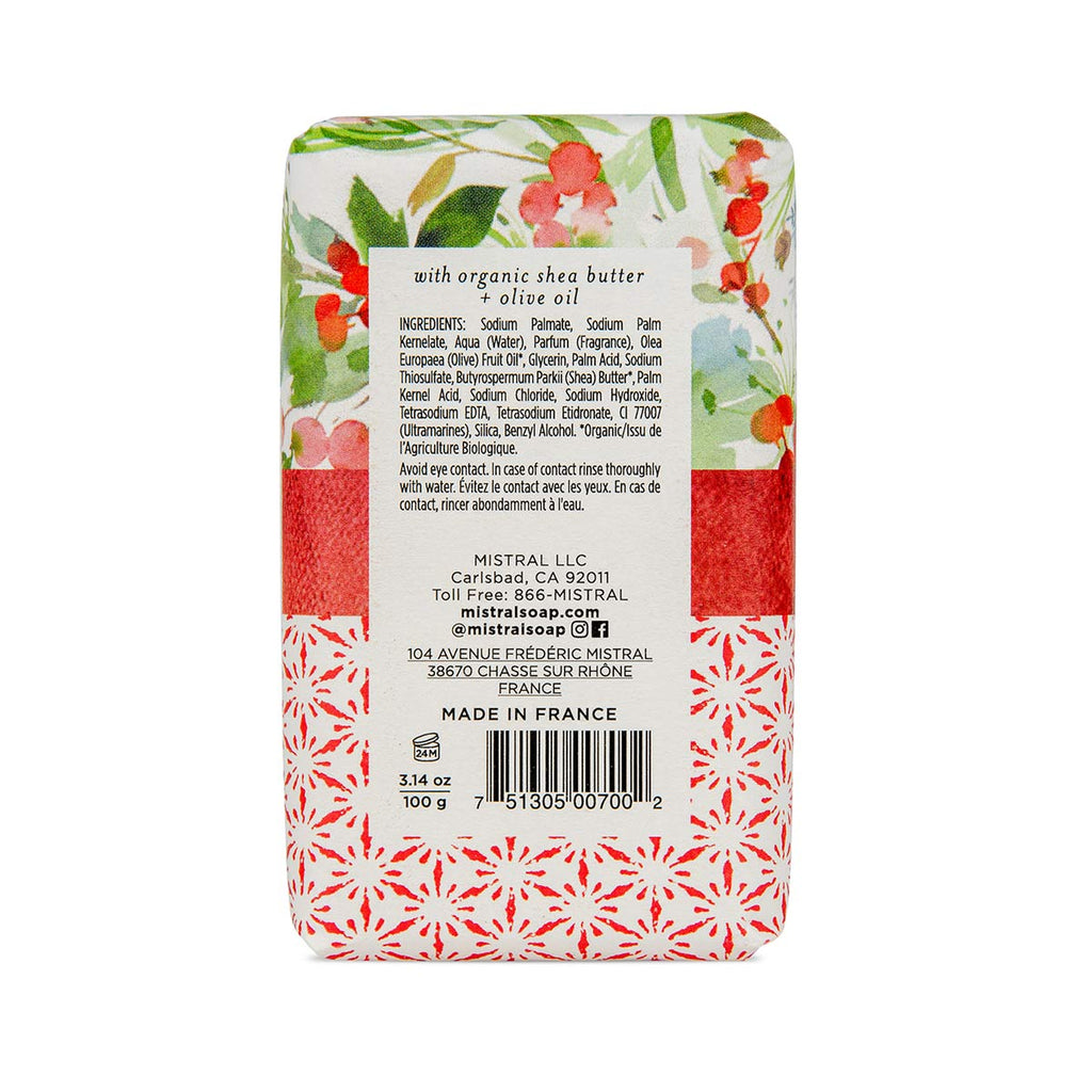 Winter Berry Papiers Fantaisie Bar Soap