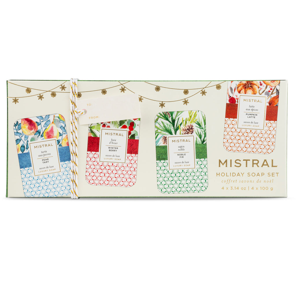 Papiers Fantaisie Holiday Soap Set
