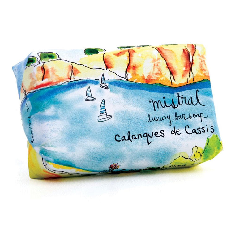 CALANQUES DE CASSIS SUR LA ROUTE GIFT SOAP