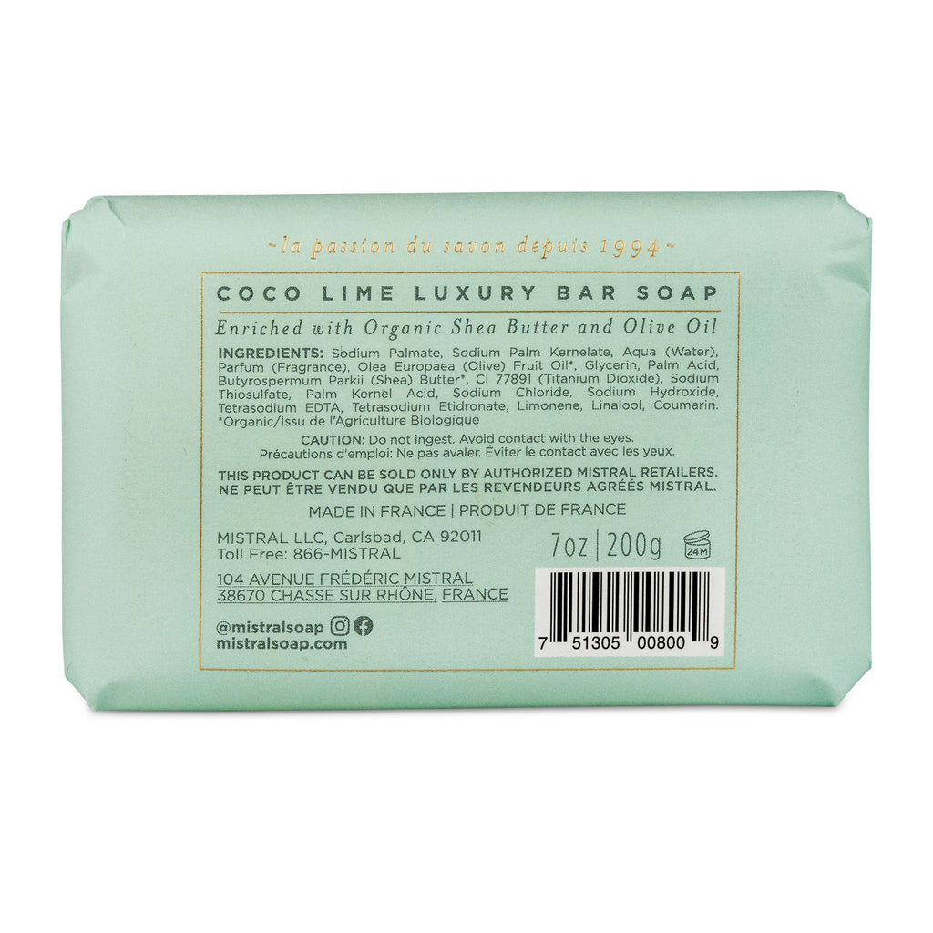 Coco Lime Seasonal Classic Bar Soap