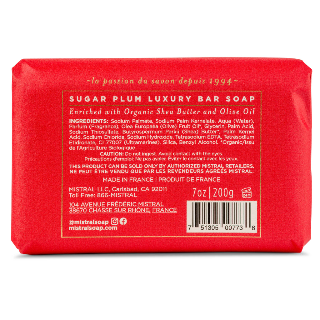 Sugar Plum Seasonal Classic Bar Soap