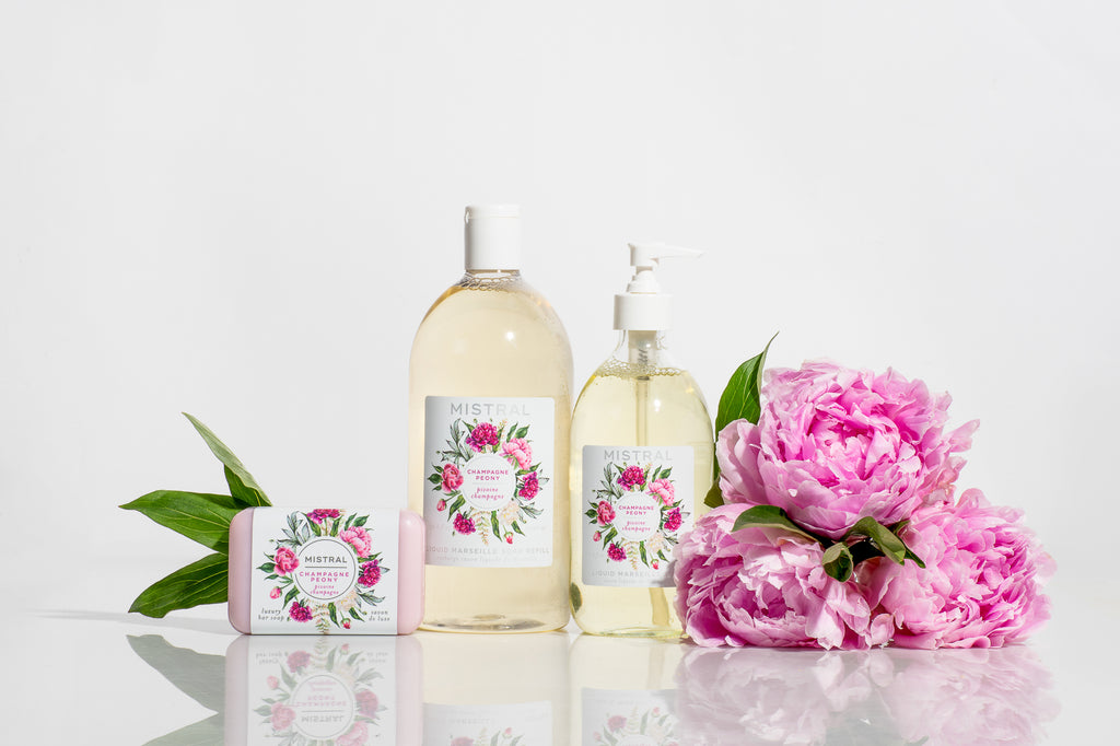 Champagne Peony Liquid Marseille Soap