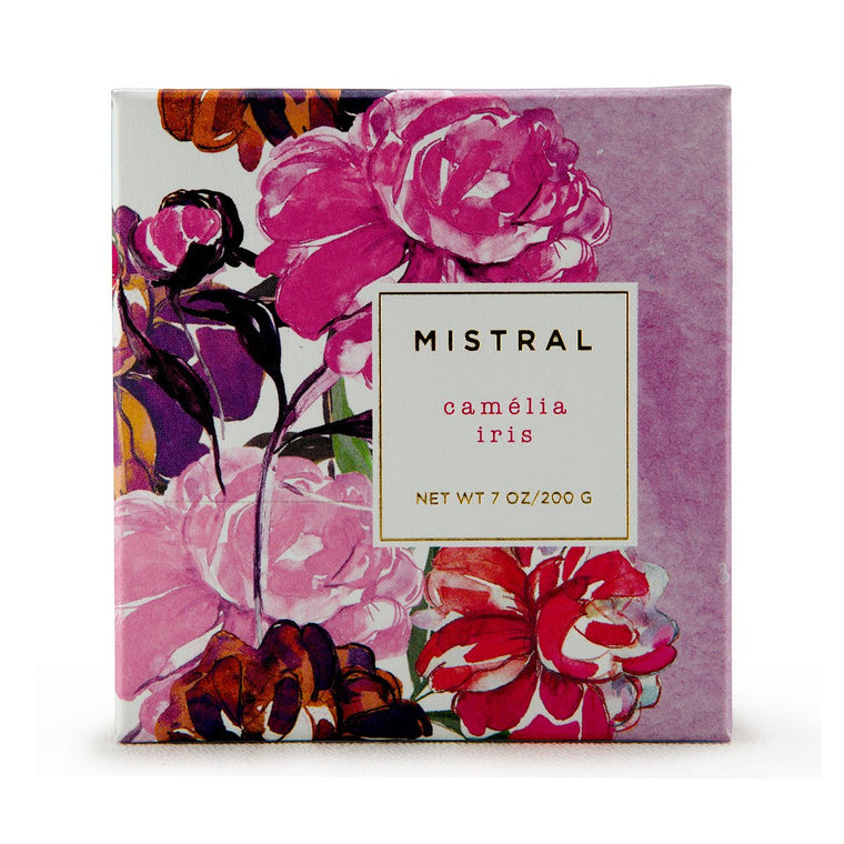 Camelia Iris Exquisite Florals Gift Soap - Final Sale
