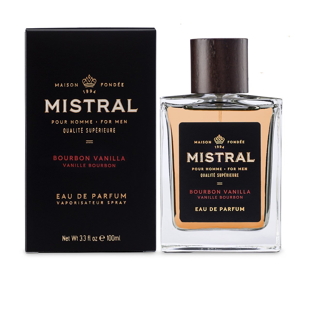 MEN’S BOURBON VANILLA EAU DE PARFUM - mistralsoap