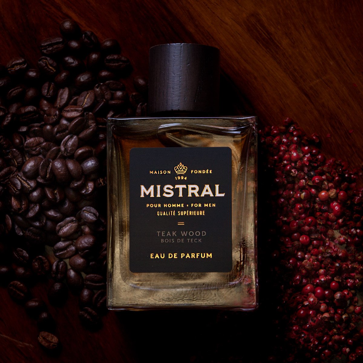 MEN’S TEAK WOOD EAU DE PARFUM - mistralsoap