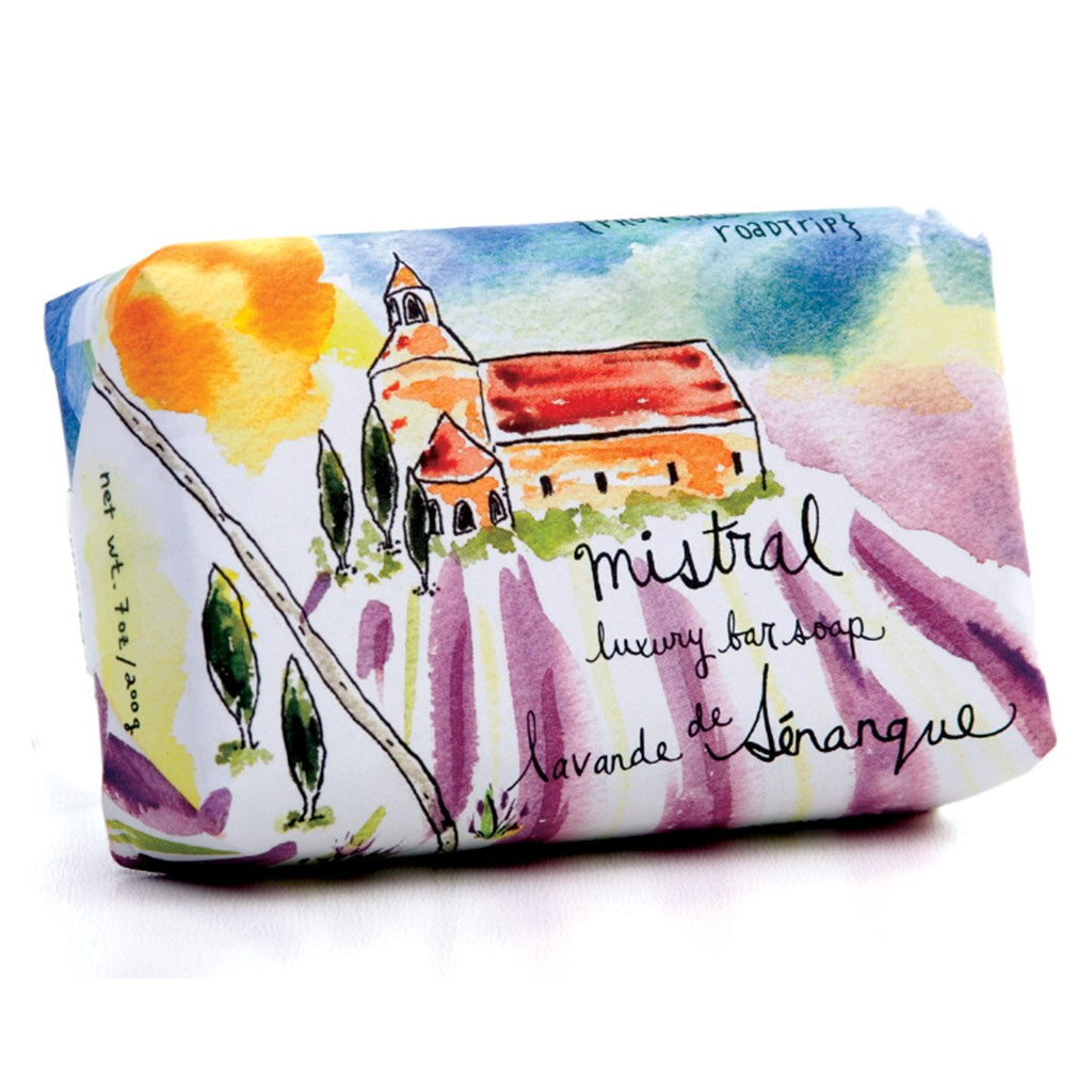 SENANQUE LAVENDER SUR LA ROUTE GIFT SOAP - Final Sale