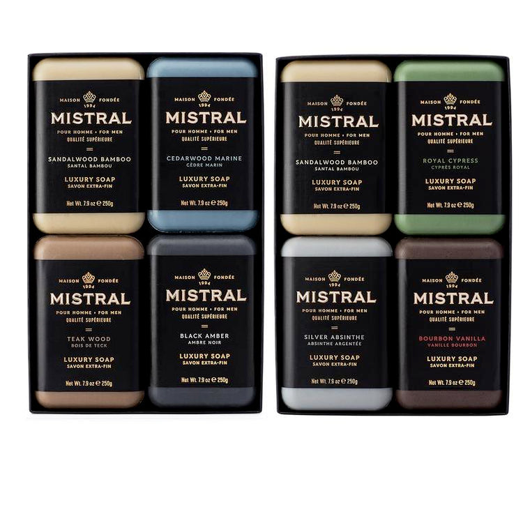 Build Your Own Mens 4 Soap Gift Box